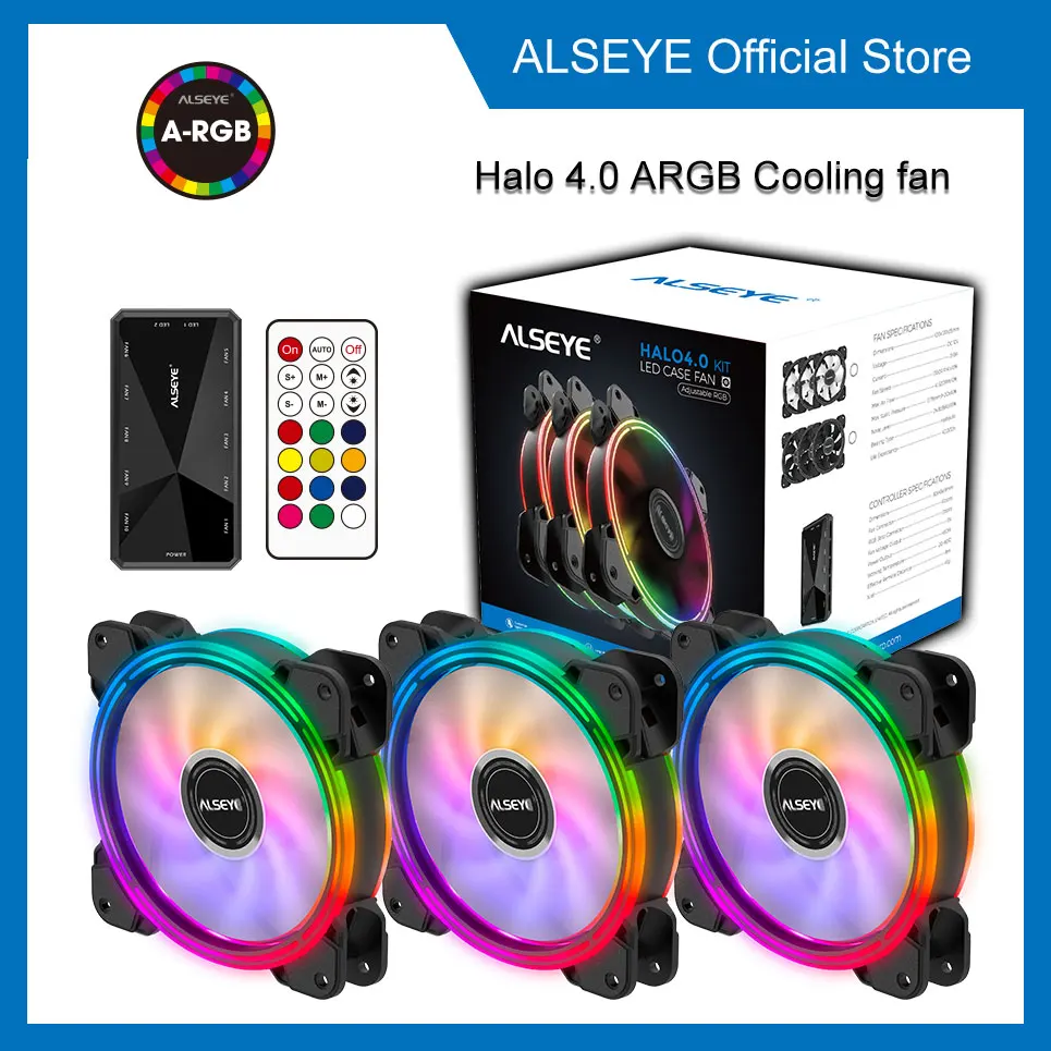 Alseye Halo 4.0 120mm Computer Led Case 