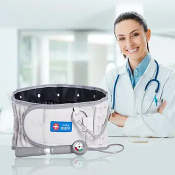 

Spinal lumbar Support Lumbar Back Relief Belt Air Traction Waist Protector Belt Back Decompression Belt Inflatable Traction Belt