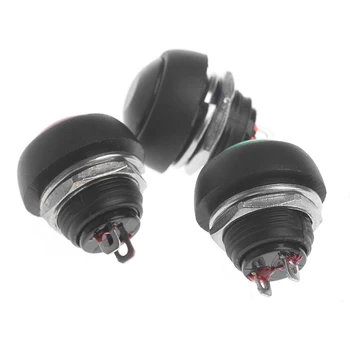 

1PC DS-333B Waterproof Momentary Push Button Switch 3A/125V 1A/250V Mount Ф12mm G8TB