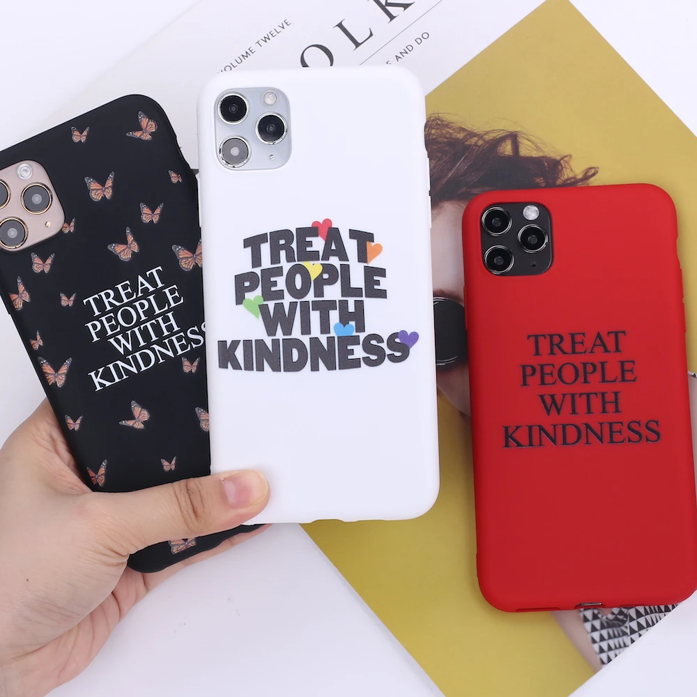 Чехол TPWK для телефона с любезностью iPhone 12 11 Pro X XS XR Max 7 8 7Plus 8Plus 6S мягкий яркий |