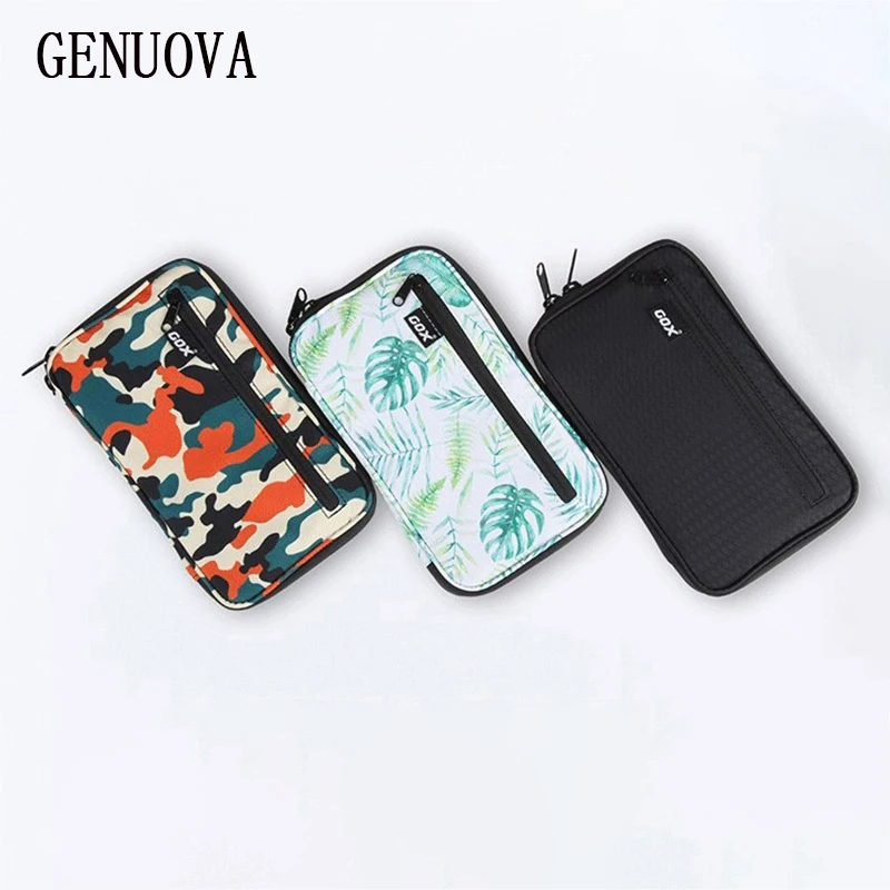 

Credit Card anti-theft brush Wallet hanging neck document bag ticket clip mobile phone storage bag travel Anti-RFID passport bag