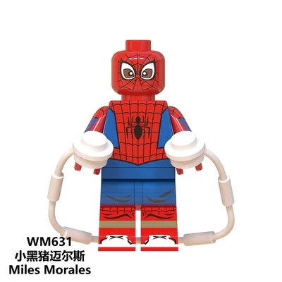 Человек-паук: далеко от дома зеленый дьявол стервятник модель строительных блоков совместимые мальчики игрушки для детей