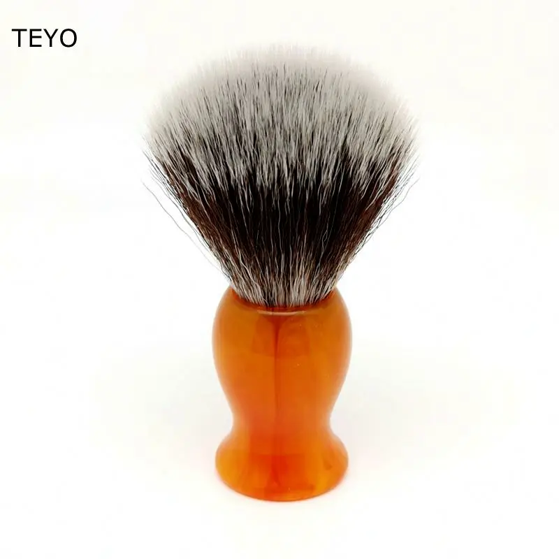 

TEYO Synthetic Shaving Brush of Resin Handle Perfect for Wet Shave Soap