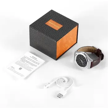 

Smartwatch 1.3in Touch Screen Water Resistant with SIM Card Slot Sleep Monitor Heart Rate Monitor and Pedometer