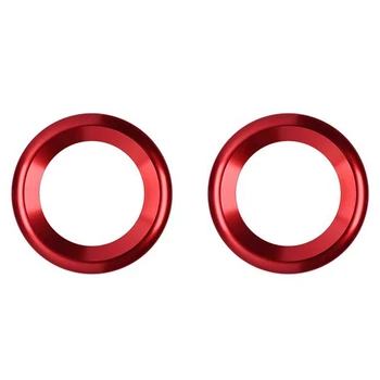 

Door o Speaker Rings, Anodized Aluminum A-Pillar Loudspeaker Decorations Circle Trims for Honda Civic 2016 2017 2018 2019