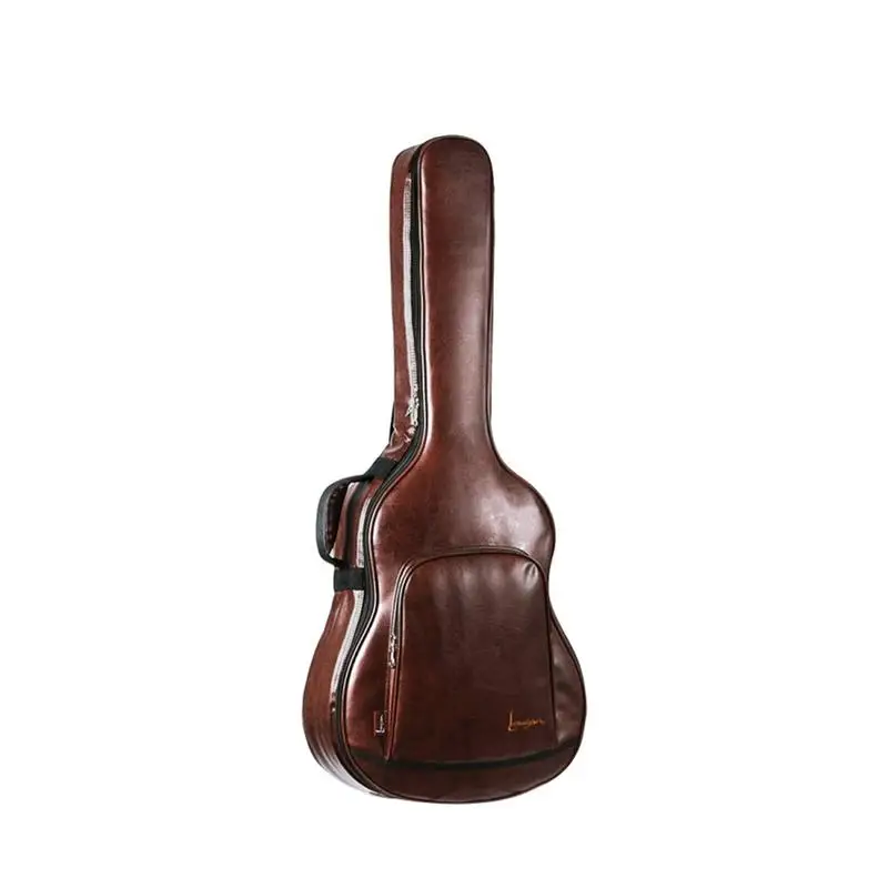 

Waterproof Guitar Backpack Bag Thickened Musical Instrument Backpack For 40 41 Inch Guitar Shockproof Bag PU Music Rucksack Bags