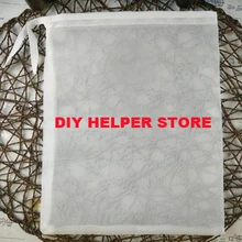 Акция 55*40 см пищевой 100/120 сетка пивной винный фильтр мешок домашнего пивоварения Saperate остаток от ликера в процессе изготовления