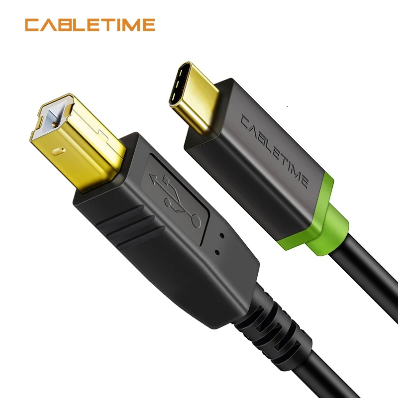 Кабель сканер для компьютера ПК ноутбука USB C 3 1 к 2 0 B|cable male|male cablecomputer cable |