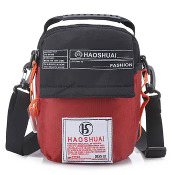 

Nylon Waterproof Crossbody Men's Casual Bag Wearable Lightweight Shoulder Bag Harajuku Trend All Match Crossbody Bag