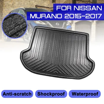 

For Nissan Murano 2015 2016 2017 Car Rear Trunk Boot Mat Waterproof Floor Mats Carpet Anti Mud Tray Cargo Liner