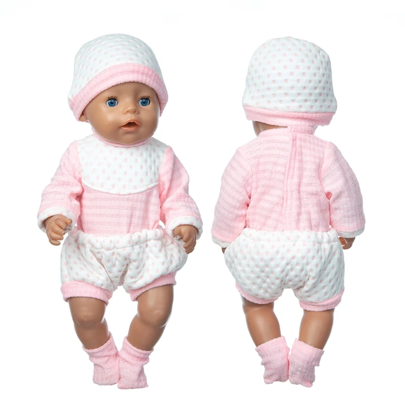 Jumpsuits Fit For 43cm Baby Doll 17 Inch Reborn Doll Clothes And Accessories doll accessories doll clothes doll clothes accessories plush doll accessories barbie doll clothes
