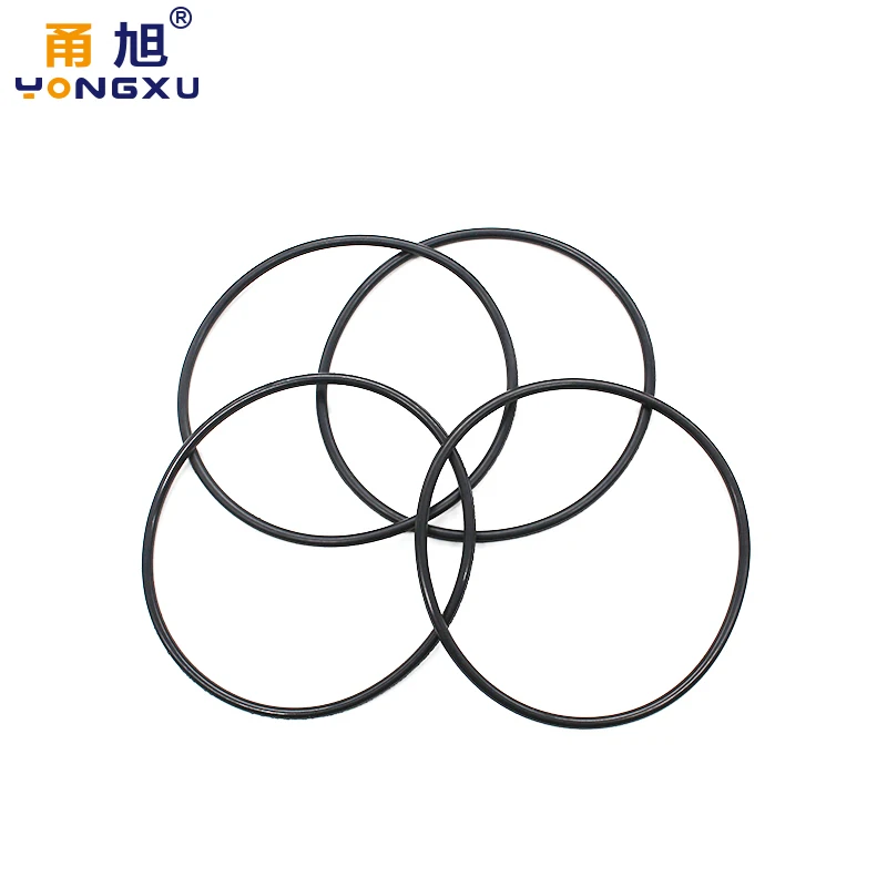 Rubber O Rings NBR O Ring Seal Gasket Thickness CS3.5mm OD12-200mm Wear Resistant Automobile Petrol Nitrile Rubber Waterproof Black