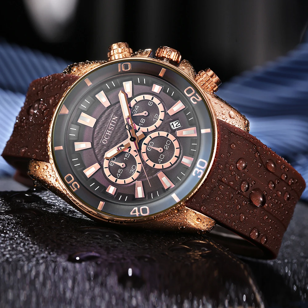 2022 New Men Watches OCHSTIN Top Brand Luxury Waterproof Quartz Watch For Men Date Sport Clock Male Relogio Masculino
