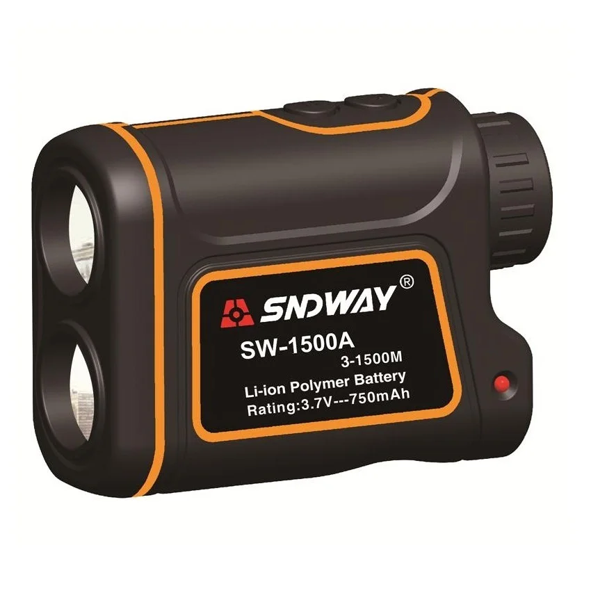 

SNDWAY SW-1500A 3~1500M 7X Monocular Telescope Laser Angle Distance Meter Speed Measurer laser Range Finder For Golf Horserace