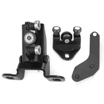 

car styling Anti-Slip Mat 3pcs Sliding Door Runner Roller Set Left Middle Bottom 1705694 Fit for Ford Transit 00-13 auto