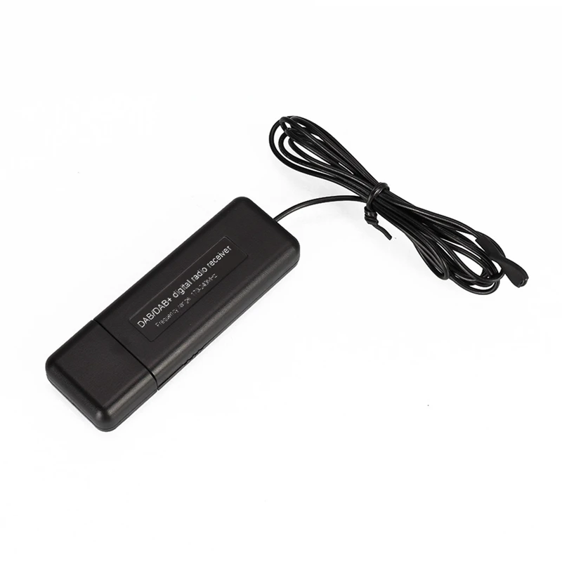 Mini Car Radio Audio Receiver Antenna USB Port Multimedia Electronic Anti Noise DAB Multifunction Digital Audio Broadcast Adapte