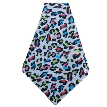

55x55cm Women Candy Colorful Leopard Print Cotton Square Bandana Hair Scarf Sport Hip-Hop Neckerchief Cycling Face Mask Headband