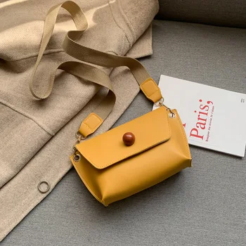 

New High quality PU Leather Women's Designer Handbag Simple Shoulder Messenger Bags