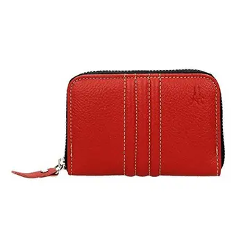 

Women's wallet in premium leather with ticket and purse compartment (19,5x9,5 cm) made in Spain