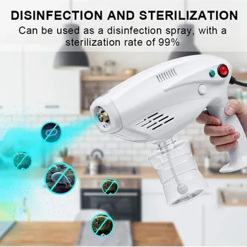 

New arrive and hot selling Blue Light Nano Spray Disinfection Auto Atomizing Machine Disinfection Fogging high quality 20724