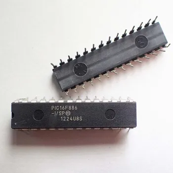 

New 10PCS PIC16F886 PIC16F886-I/SP DIP-28 PIC Single chip microcomputer aliexpress