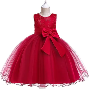 

Girls Wedding Party flower Princess Dresse mesh tutu Dresse for girl new years Christmas Party dress up clothing