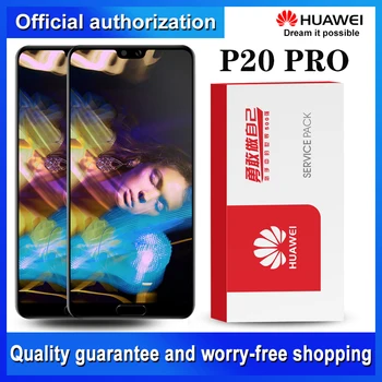 

Original 6.1'' Display Replacement with fingerprint for Huawei P20 Pro LCD Touch Screen Digitizer Assembly CLT-L09 CLT-L29