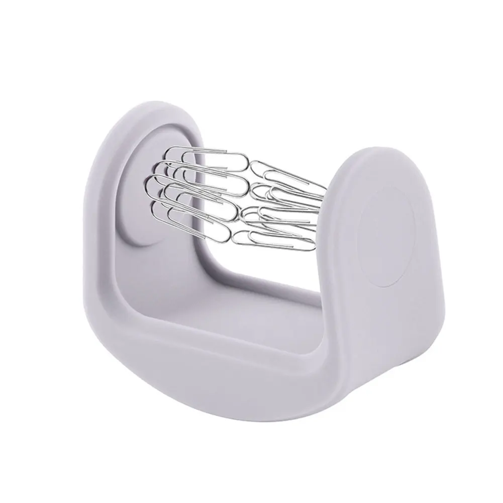 

Silicone Pin Group Practical Storage Magnetic Absorption Toy Office Supplies Bracket Decoration Desk Paper Clip Holder Box