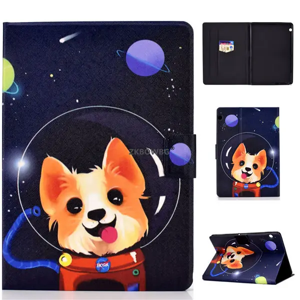 Милый чехол OWI DOG Elephant Cat для huawei MediaPad T5 10 AGS2-W09/L09/L03/W19 10," планшет PU кожаный чехол Сумки