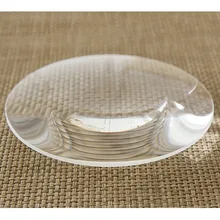 80 мм оптический линзовидный объектив K9 белое стекло увеличительное стекло домашний проектор физическая промышленность экспериментальные аксессуары lentes