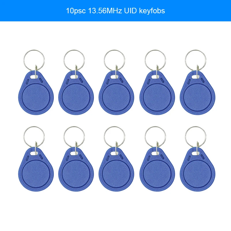 UIDK-10 Rfid для контроля доступа карта дублирования карта доступа писатель 125 кГц ID ридер 13,56 копировальный аппарат MHz - Цвет: UIDK-10