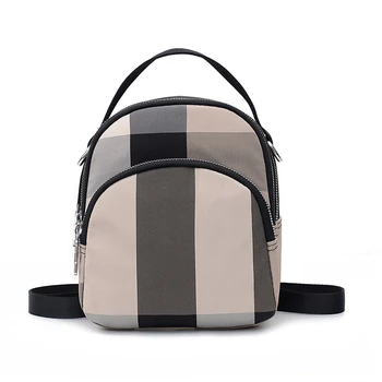

Fashion School Girl Backpack Women Backpack New Multifunction Nylon Splice Crossbody Bag Designer Shoulder Bags Women