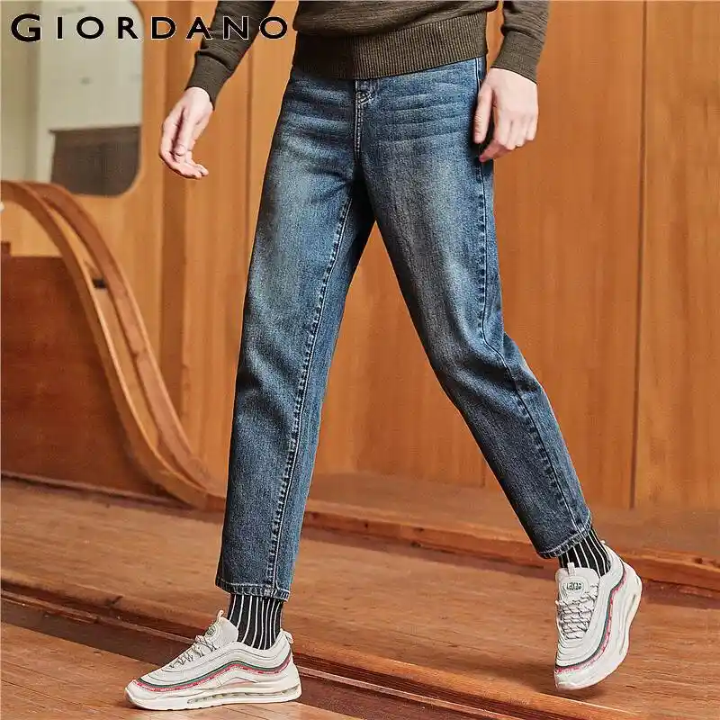 cotton blend jeans