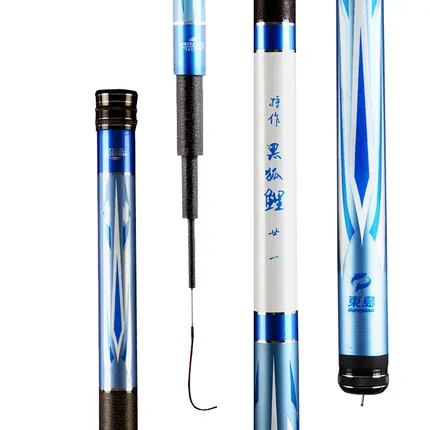 

HD NEW Ultralight Hard 28 tune 2.7-8.1 Meters Stream Hand Pole Carbon Fiber Casting Telescopic carp Fishing Rods Fish Tackle