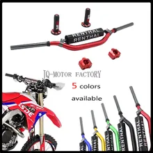 Мотоцикл Мотокросс питбайк 1 1/" Жир Бар 28 мм 7075 ЧПУ Руль Ручка Бар для ATV для KTM CRF YZF KLX РМЗ EXC