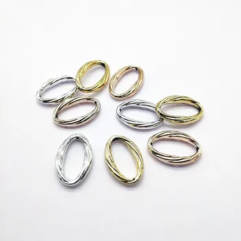 

New arrival! 31x21mm 100pcs/lot Acrylic UV Plating Oval-shape Beads for Jewelry DIY (Design as shown)