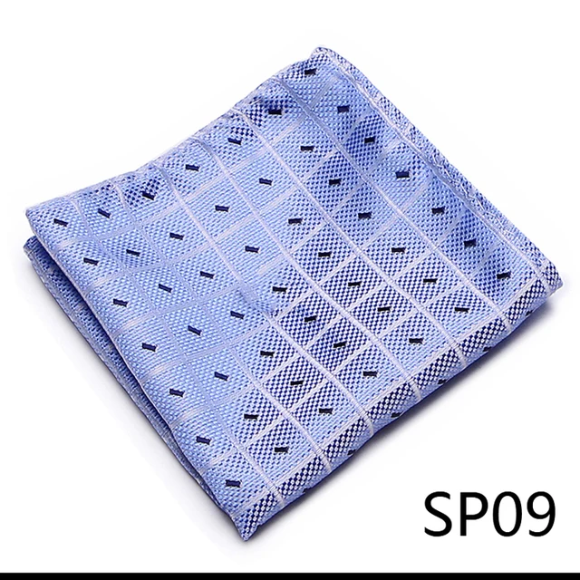 Newest style  Brand Factory Sale Top grade  Pocket Square Paisley Dropshipping Clothing accessories Memorial Day Fit Workplace SP09