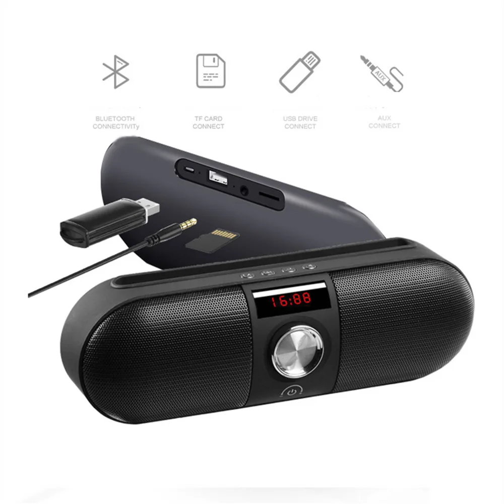 HYASIA Bluetooth аудио колонка мобильный телефон кронштейн Многофункциональный сабвуфер Tf карта fm-радио Aux Mp3 Музыка играть открытый динамик