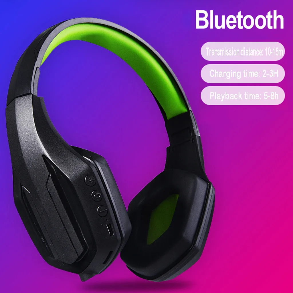 Спортивная игровая гарнитура 3,5 мм, беспроводные Bluetooth Накладные наушники, микрофон для n-переключателя для PS4, портативные# G2