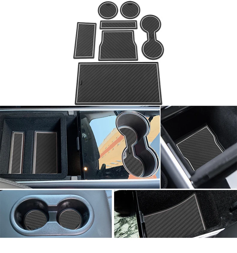 特斯拉model3门槽垫9