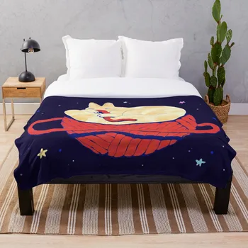 

Purrsonal Space Blanket Wool Flannel Plush Blanket Bedspread For office Sherpa Blanket Couch Quilt Cover Travel