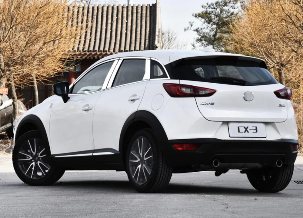 Нержавеющая сталь окна автомобиля Планки для mazda CX-3