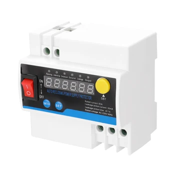 

Household 63A Single-Phase Automatic Reclosing Leakage Protector Electric Source Protecting Device