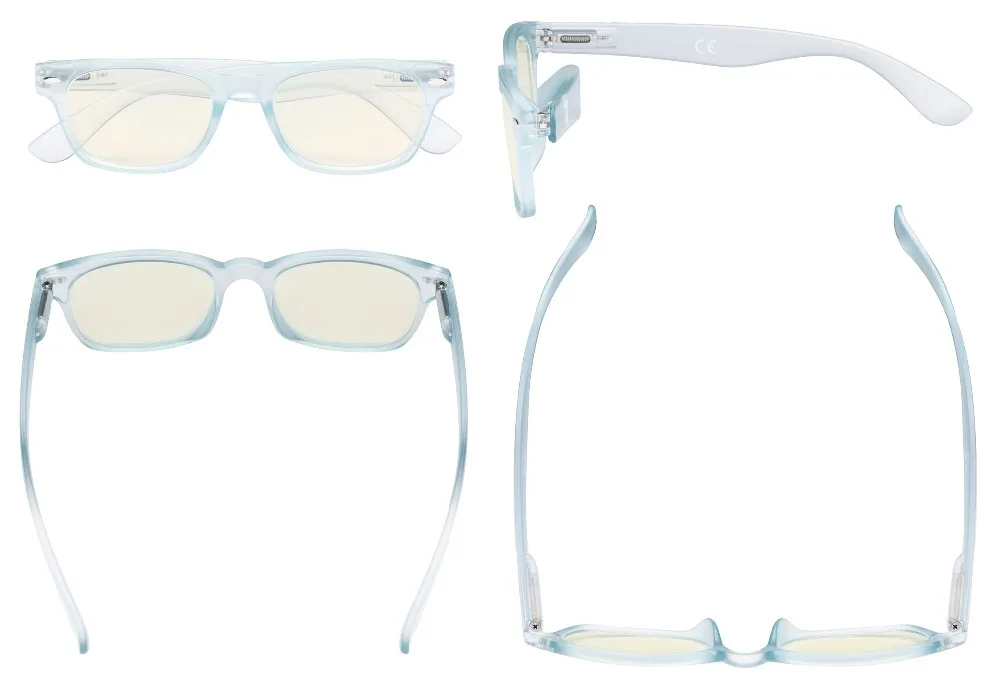 UVRFH4 Eyekepper Ladies Computer Glasses- Blue Light Filter Readers Women- UV420 Protection Retro Reading Eyeglasses