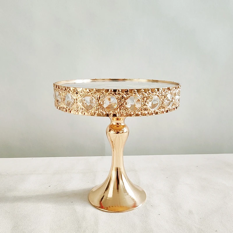 1pcs-4pcs Cake Stand Round Metal Cake Stands Dessert Display Cupcake Stands