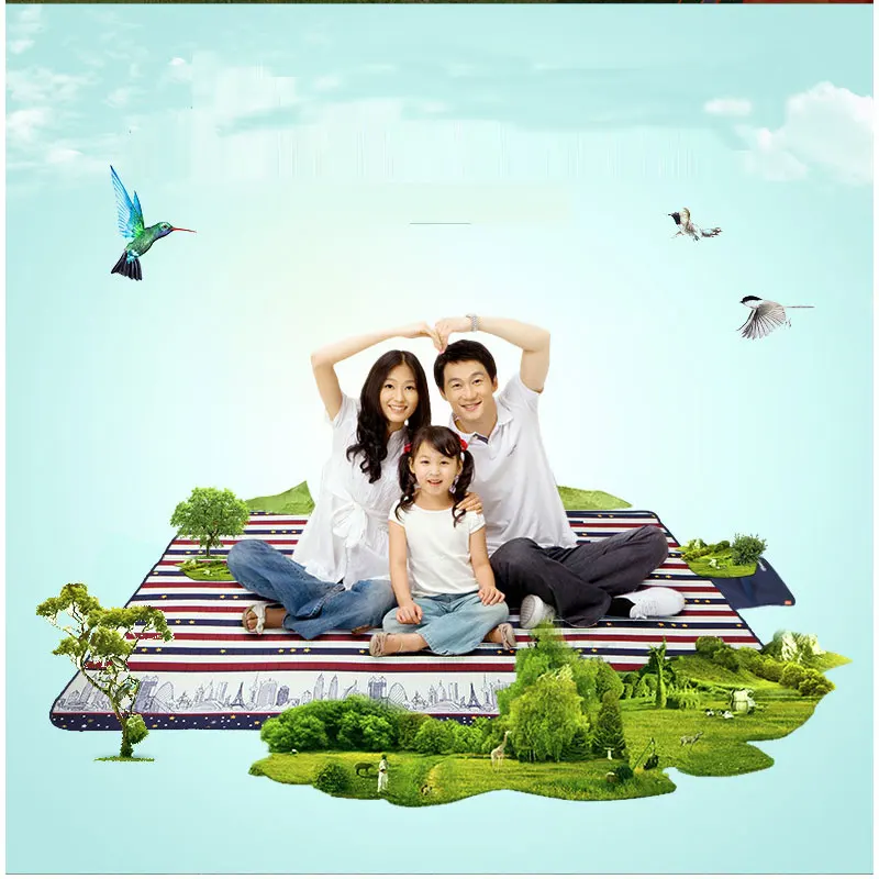 MENFLY кемпинг коврик для пикника пляжный отдых на природе подушки складной парка