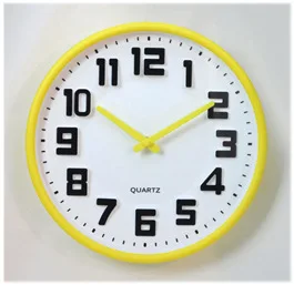 Taobao специально для Пластик настенные часы 12-дюймовые Гостиная настенные часы стерео с цифрами cayi Чжун модные часы для дома