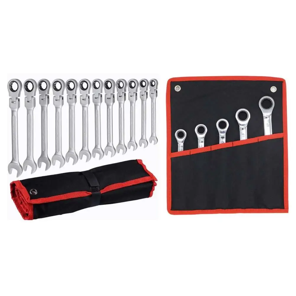 

12pc 8-19mm keys set Wrench Multitool Key Ratchet Spanners Set of Tools Set Wrenches Universal Wrench Tool Car Repair Tools