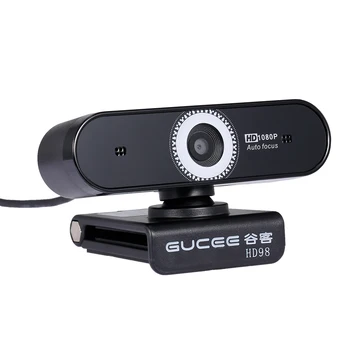 

GUCEE HD 1080P Webcam Auto Focus USB Camera Video Chat Recording Web Camera Web Cam for PC Laptop Conference Games веб камера