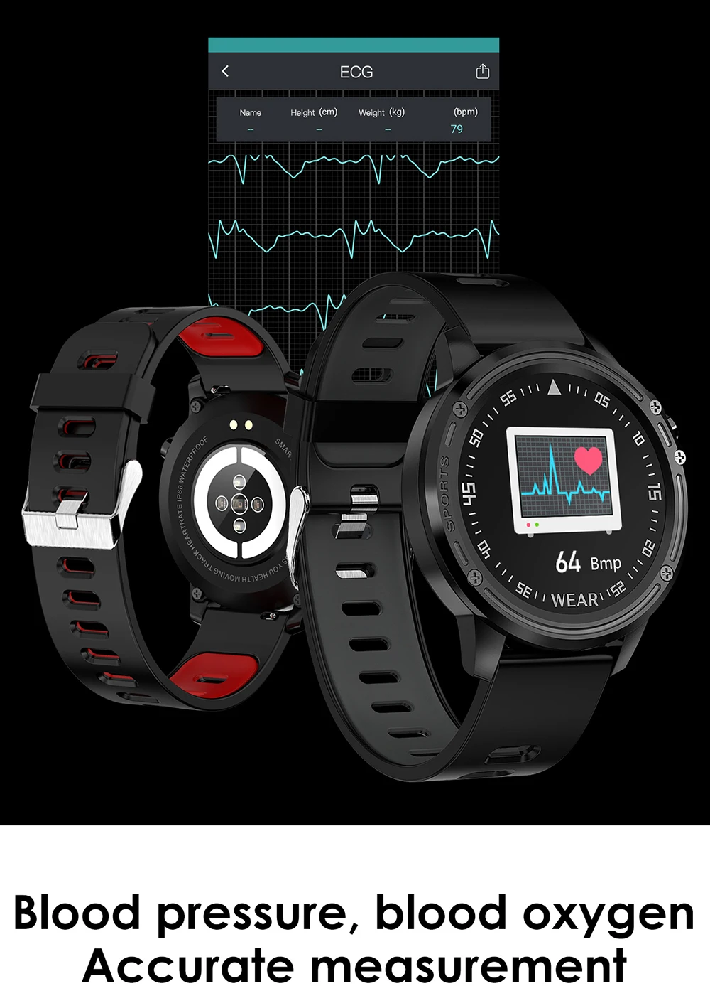 Смарт-часы для мужчин IP68 водонепроницаемый Reloj Hombre режим SmartWatch с ЭКГ PPG кровяное давление сердечный ритм спортивный фитнес-трекер